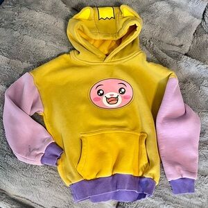 Lanky Box foxy Hoodie. Youth Medium. Official merch.